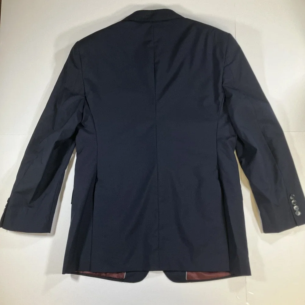 Brooks Brothers Brooksgate Blazer Mens 42R Navy Wool Vitale Barberis Canonico